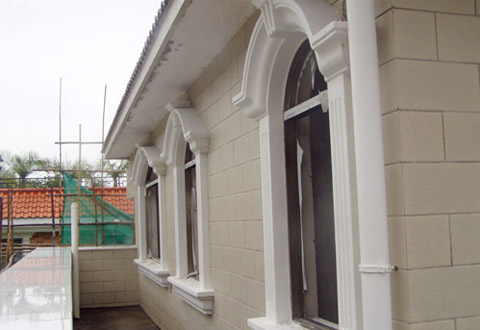 桂林私人別墅GRC窗套 桂林私人別墅GRC窗套