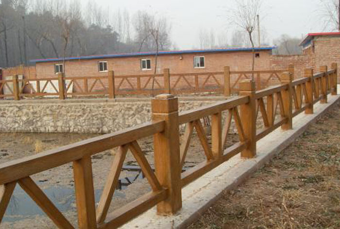 賀州水泥仿木欄桿